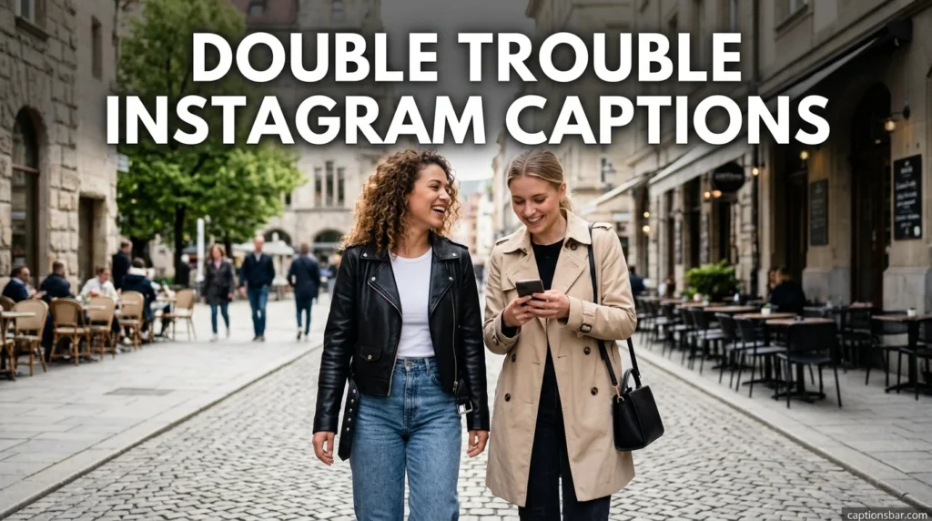 Double Trouble Instagram Captions