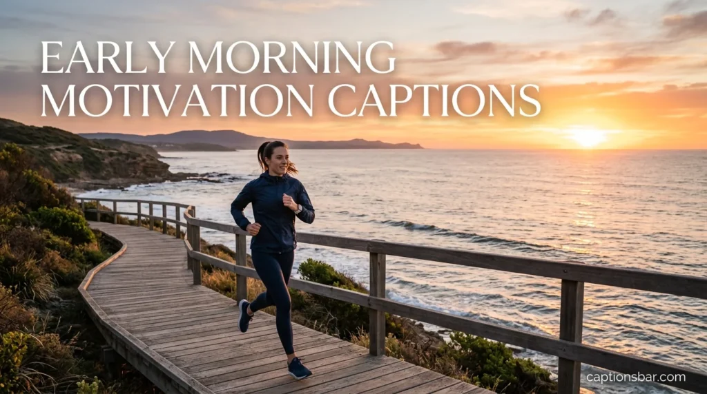 Early Morning Motivation Captions