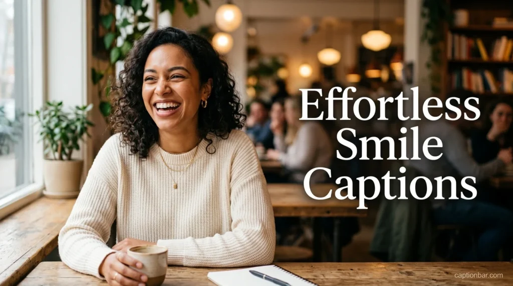 Effortless Smile Captions