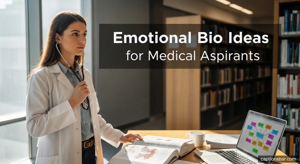 Emotional Bio Ideas for Medical Aspirants