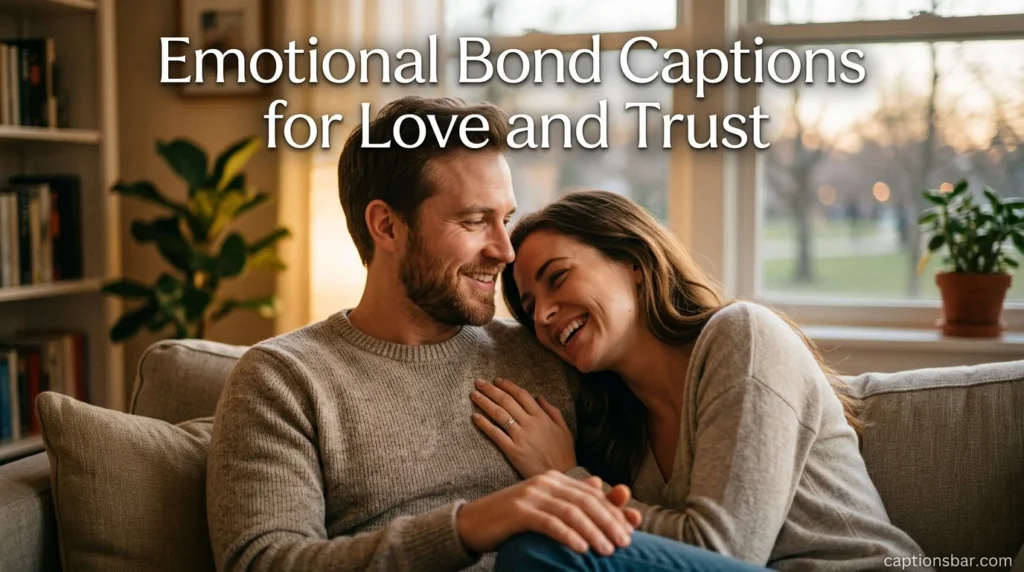 Emotional Bond Captions for Love and Trust