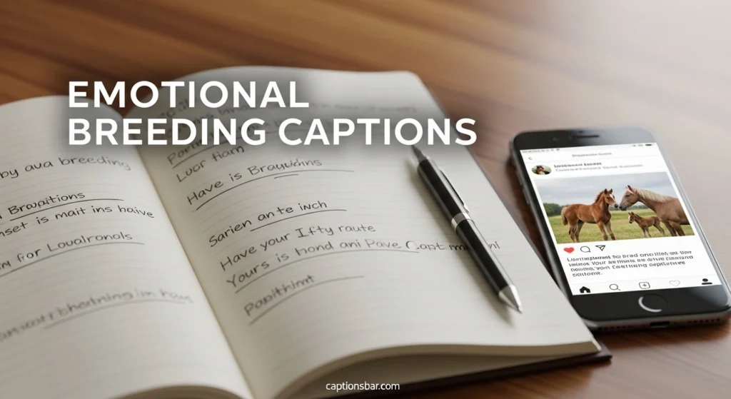 Emotional Breeding Captions