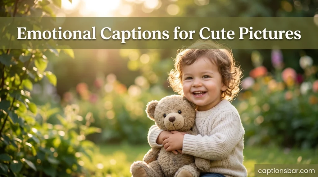 Emotional Captions for Cute Pictures