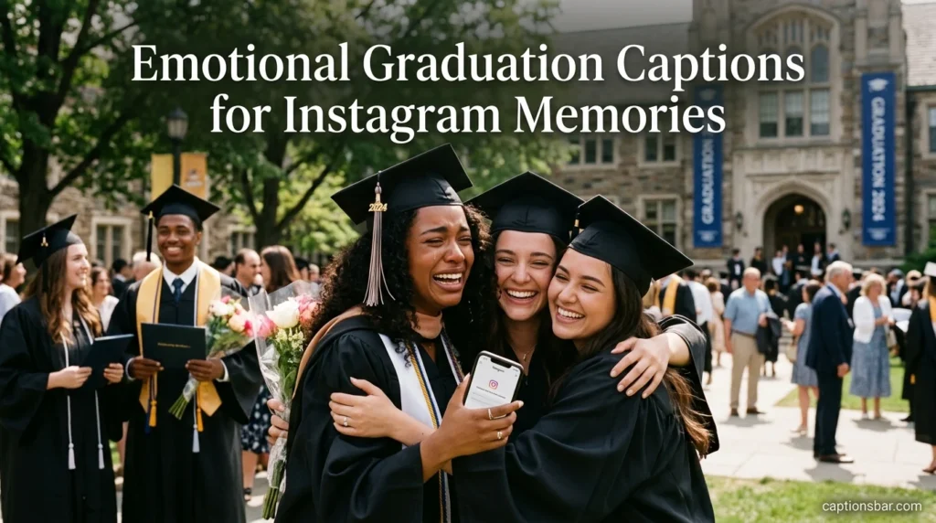 Emotional Graduation Captions for Instagram Memories