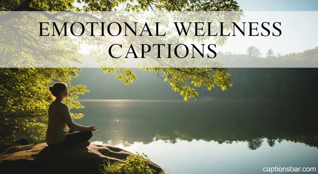 Emotional Wellness Captions