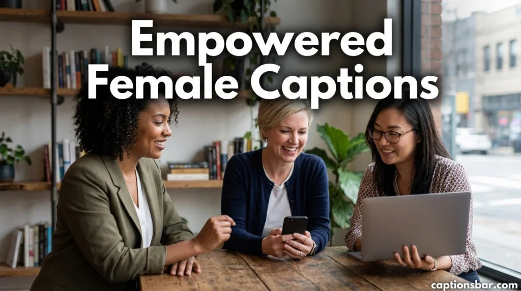 Empowered Female Captions