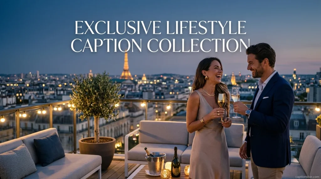 Exclusive Lifestyle Caption Collection