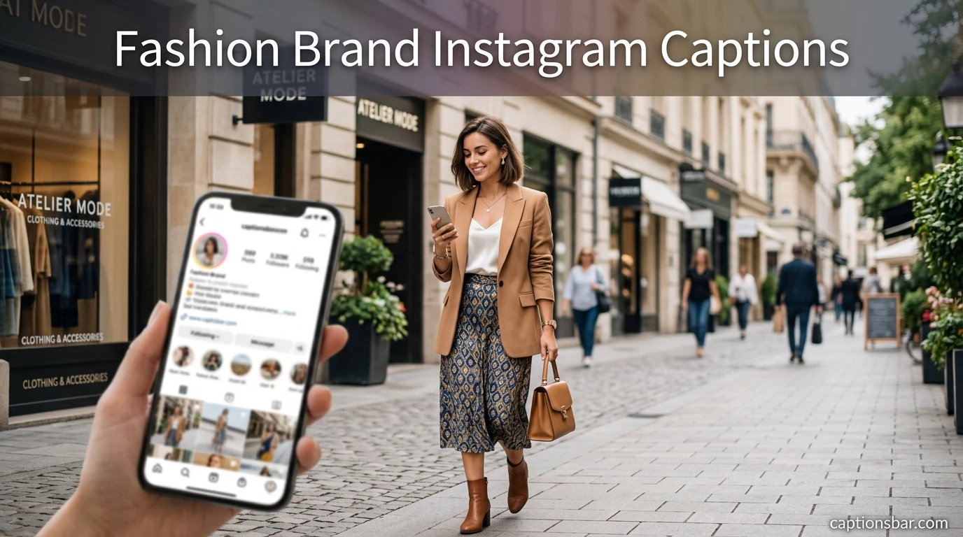 Fashion Brand Instagram Captions