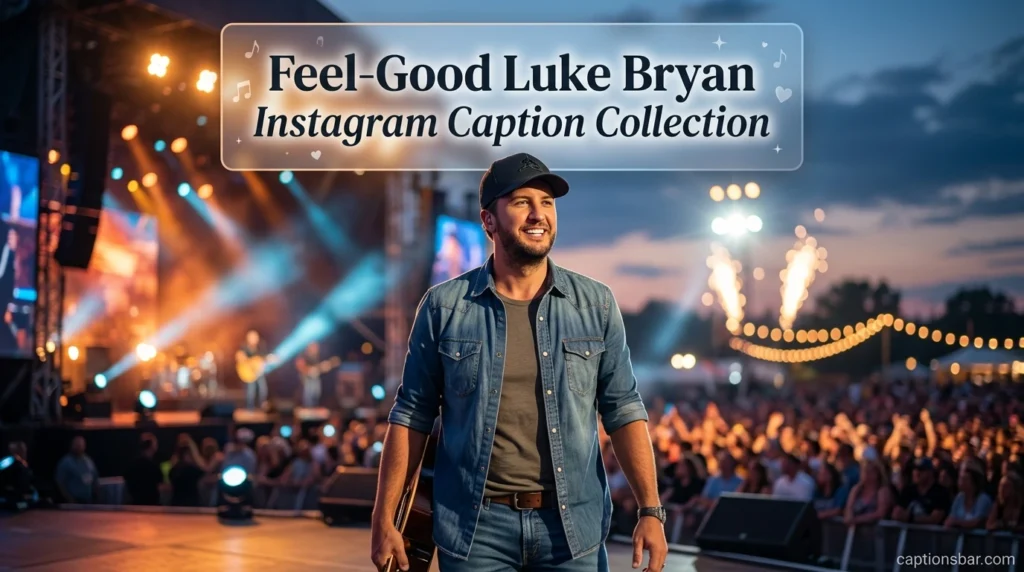 Feel-Good Luke Bryan Instagram Caption Collection