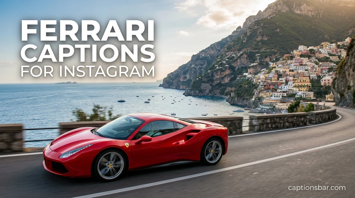 Ferrari Captions for Instagram