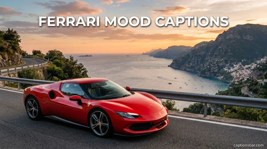 Ferrari Mood Captions