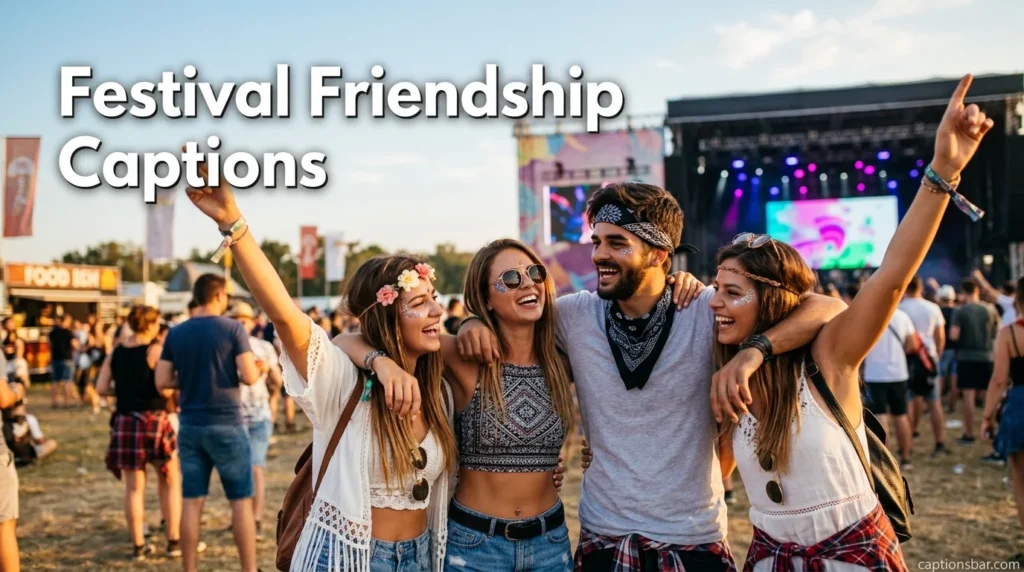 Festival Friendship Captions
