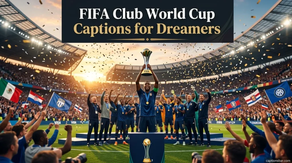 FIFA Club World Cup Captions for Dreamers