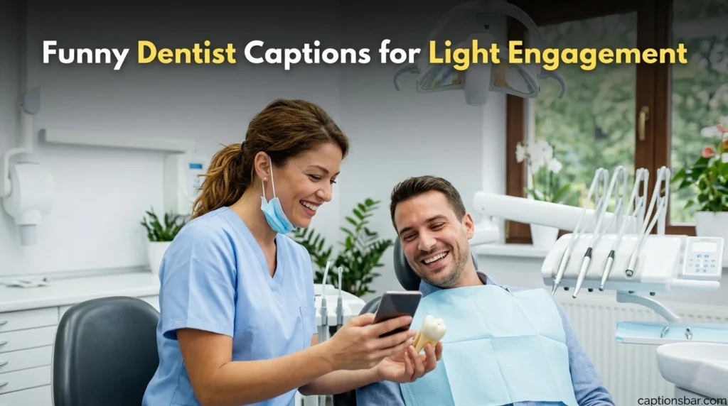 Funny Dentist Captions for Light Engagement