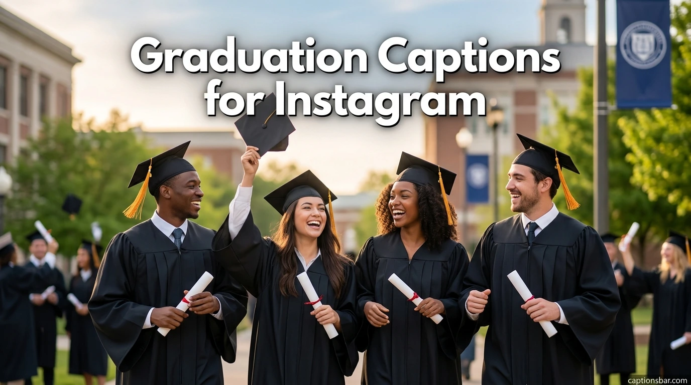Graduation Captions for Instagram
