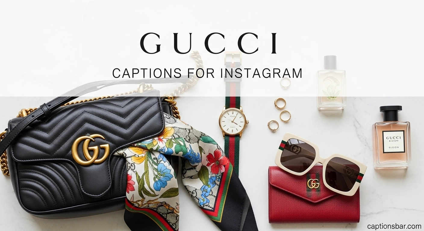 Gucci Captions for Instagram