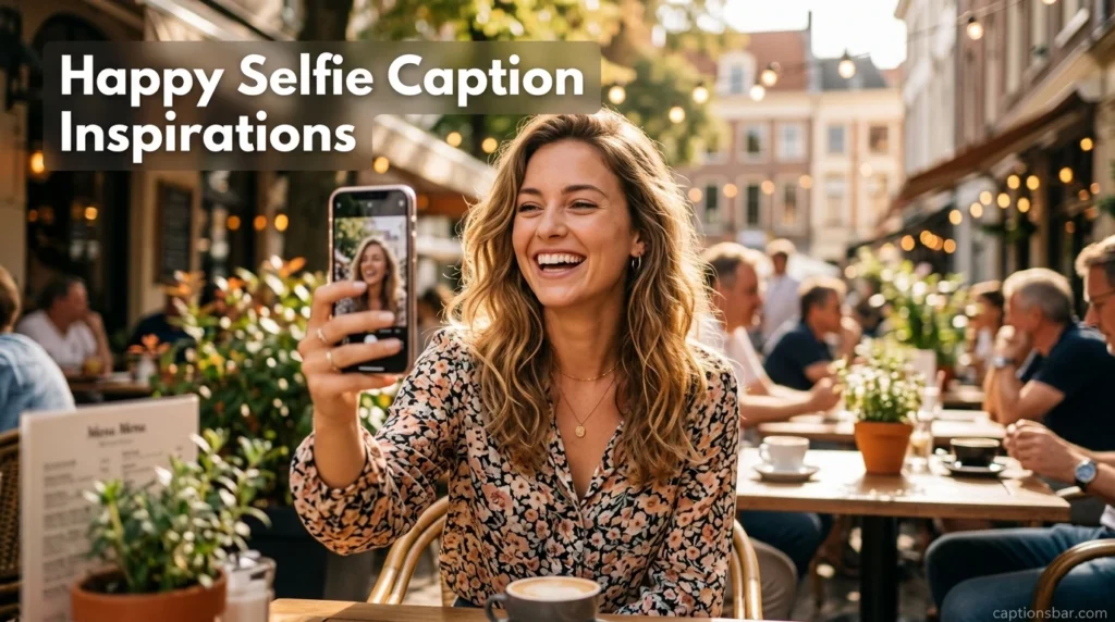Happy Selfie Caption Inspirations
