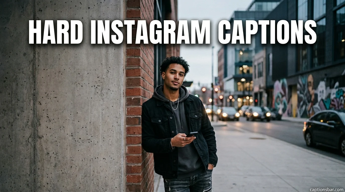 Hard Instagram Captions