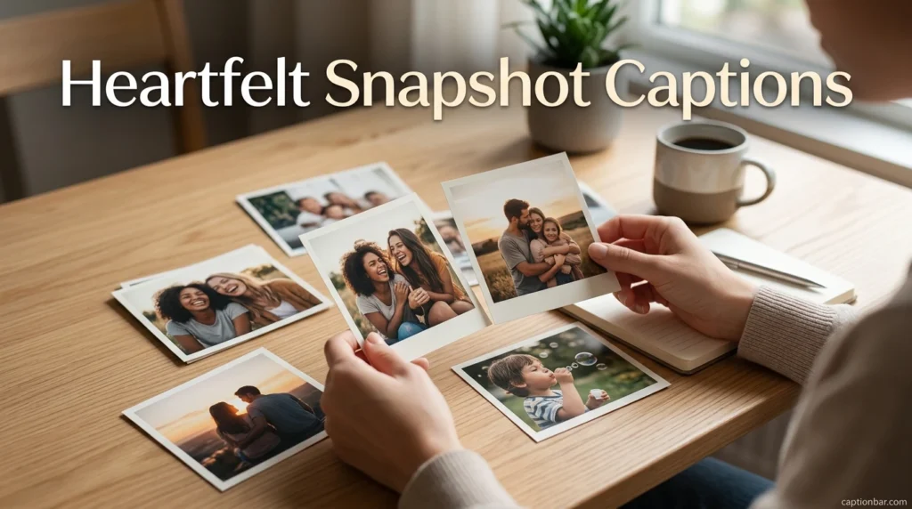 Heartfelt Snapshot Captions