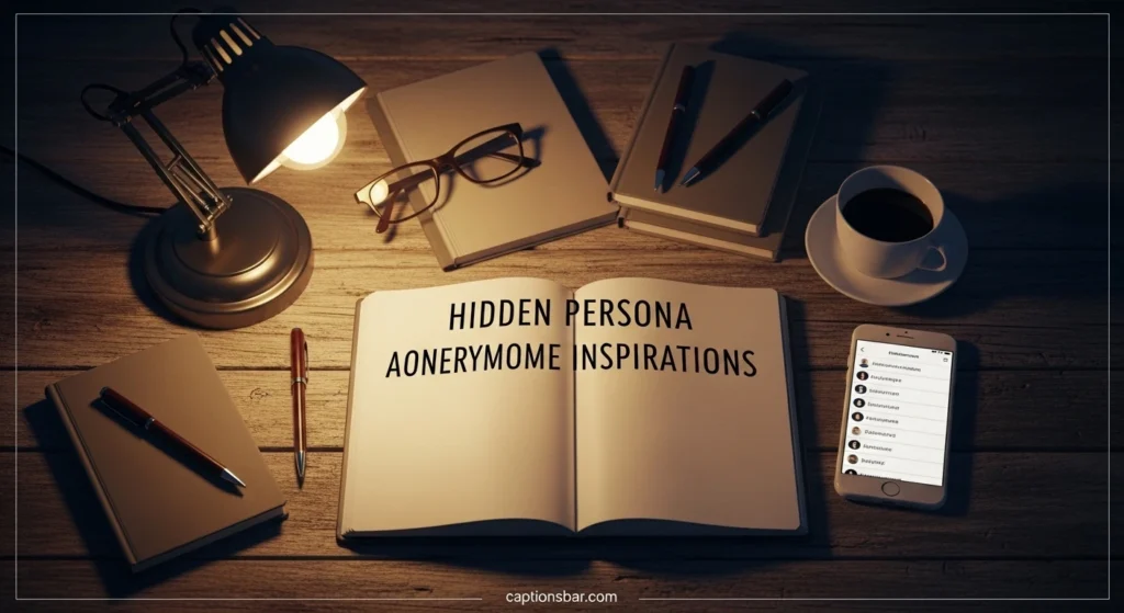 Hidden Persona Anonymous Username Inspirations