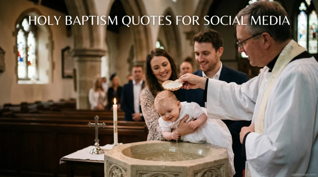 Holy Baptism Quotes for Social Media