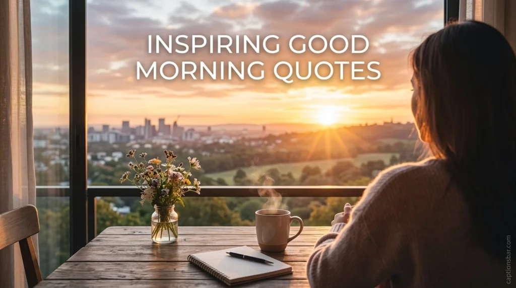 Inspiring Good Morning Quotes