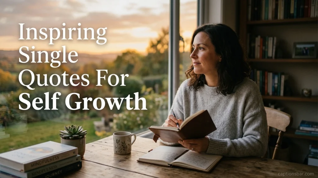 Inspiring Single Quotes For Self Growth