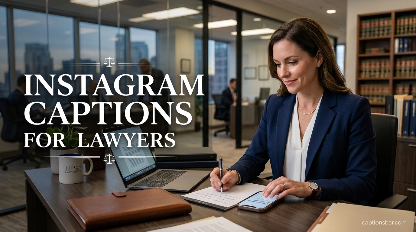 Instagram Captions for Lawyers