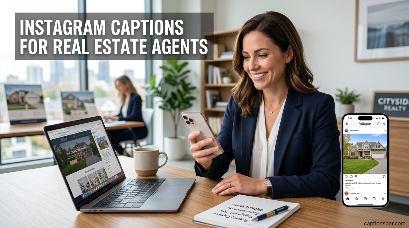 Instagram Captions for Real Estate Agents