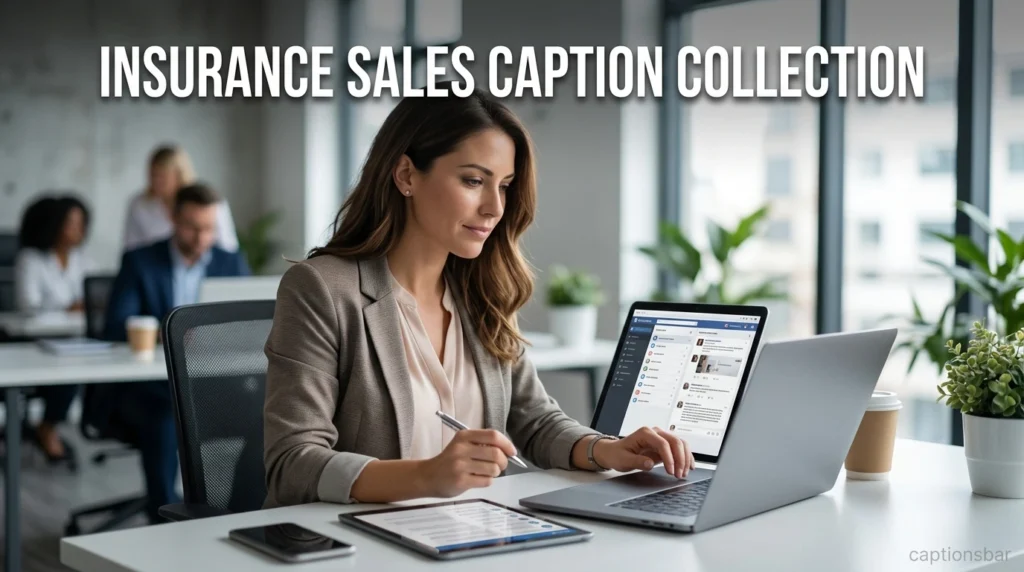 Insurance Sales Caption Collection