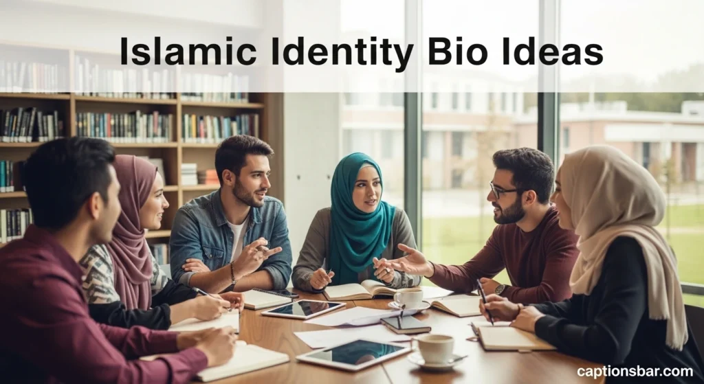 Islamic Identity Bio Ideas