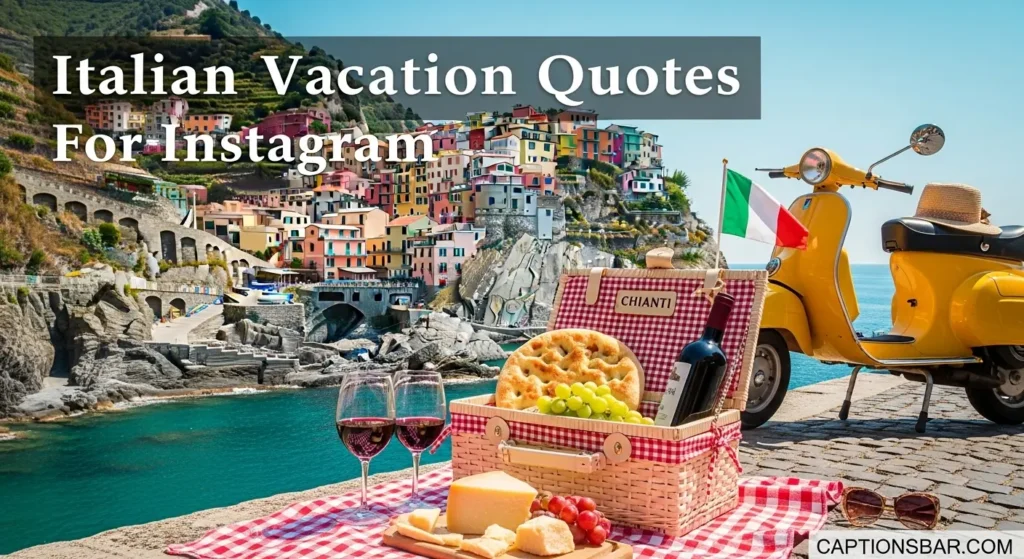 Italian Vacation Quotes For Instagram