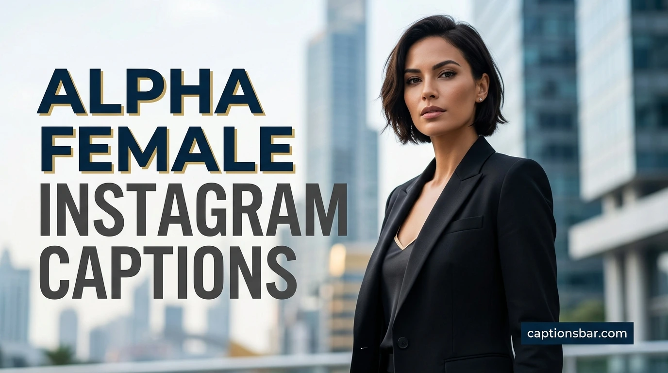 Alpha Female Instagram Captions