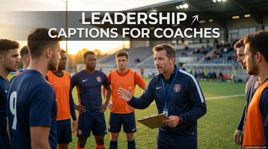 Leadership Captions for Coaches
