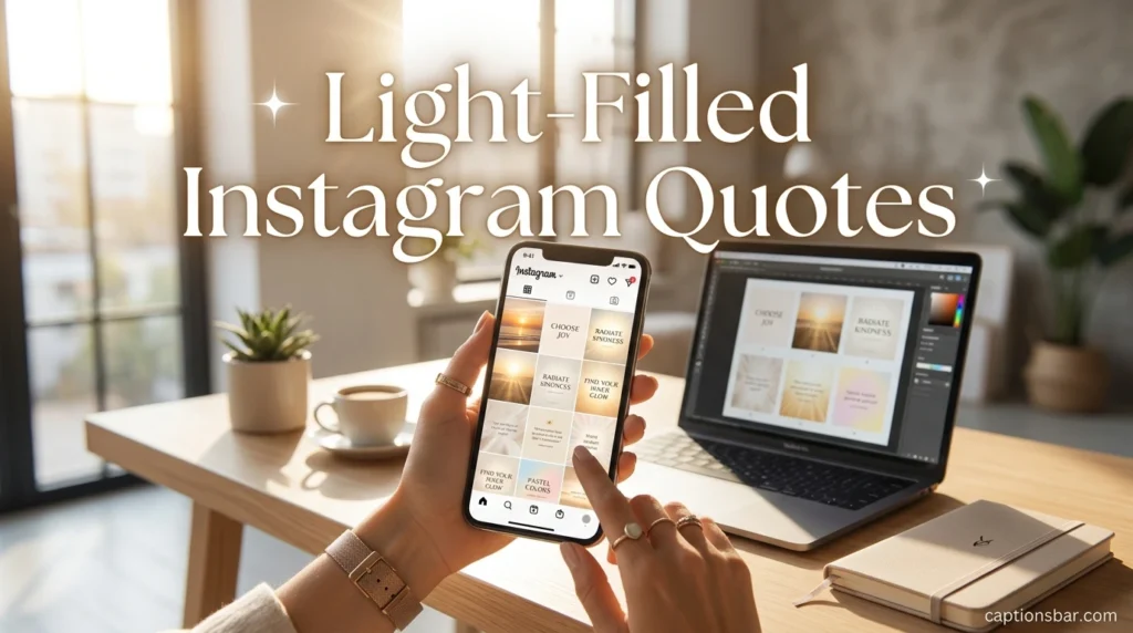 Light-Filled Instagram Quotes
