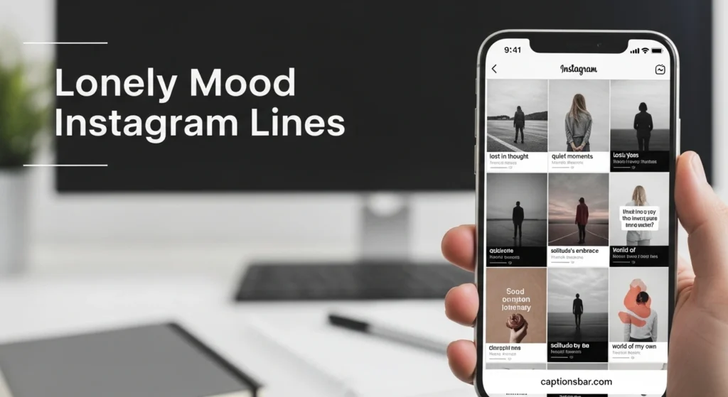 Lonely Mood Instagram Lines