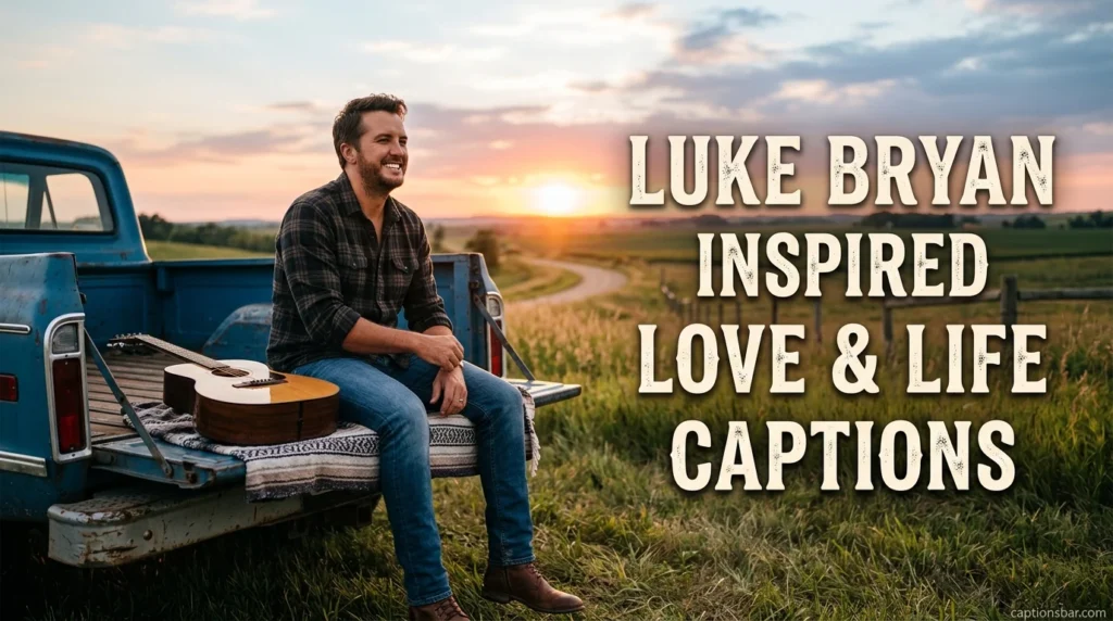 Luke Bryan Inspired Love and Life Captions
