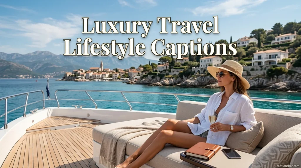 Luxury Travel Lifestyle Captions