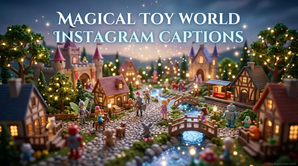 Magical Toy World Instagram Captions