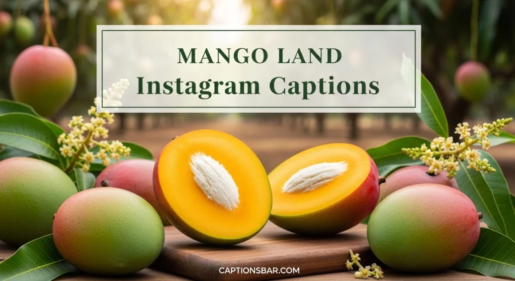 Mango Land Instagram Captions