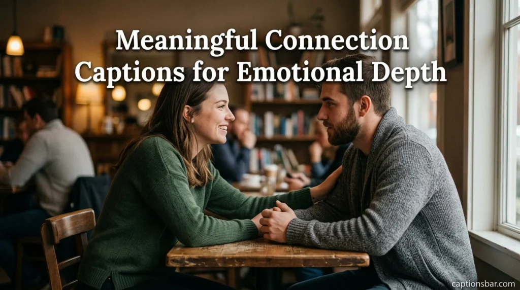 Meaningful Connection Captions for Emotional Depth