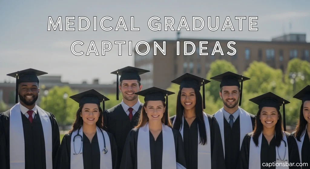 Medical Graduate Caption Ideas