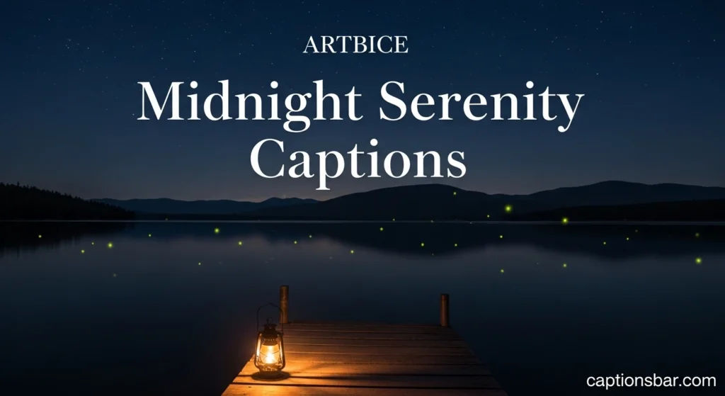 Midnight Serenity Captions