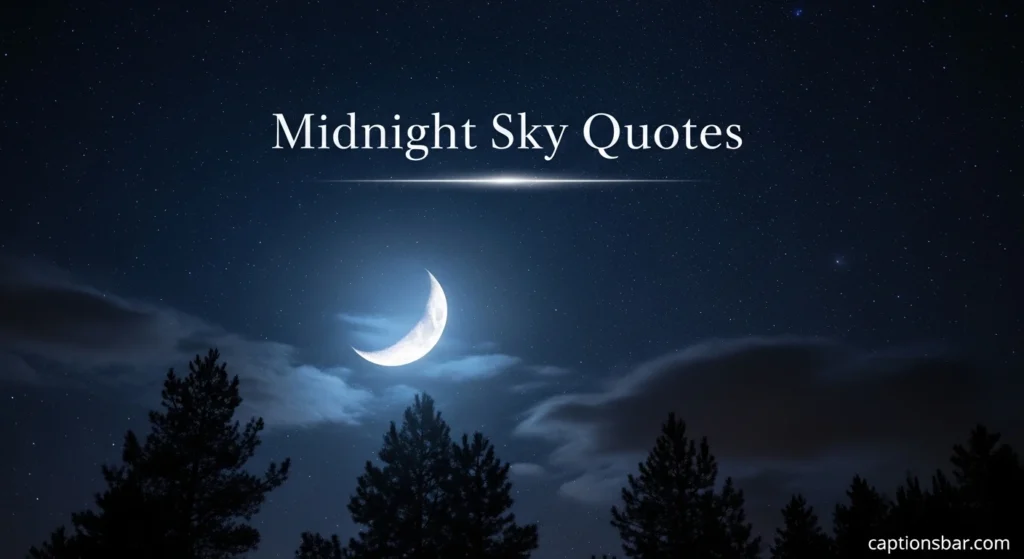 Midnight Sky Quotes