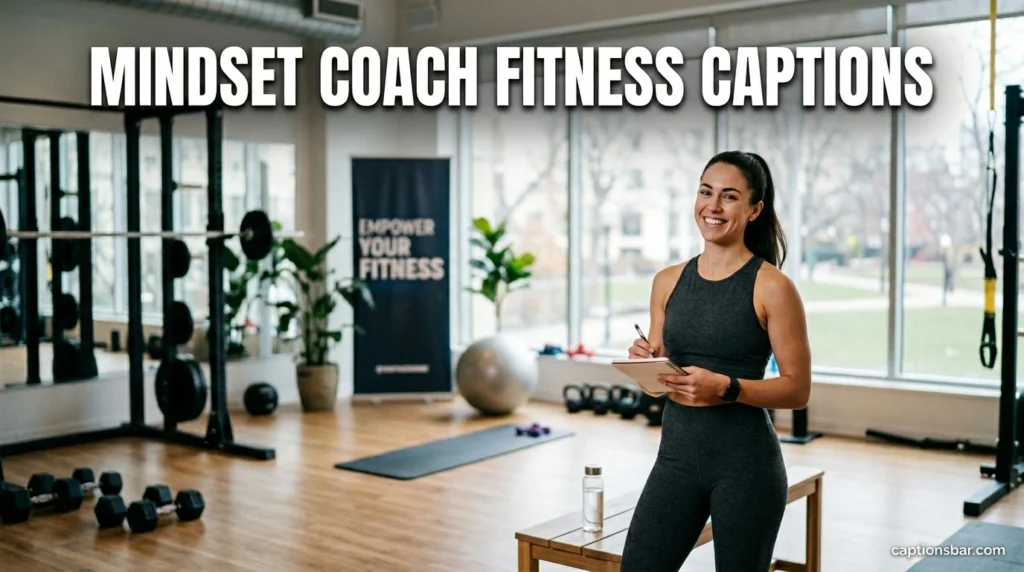 Mindset Coach Fitness Captions