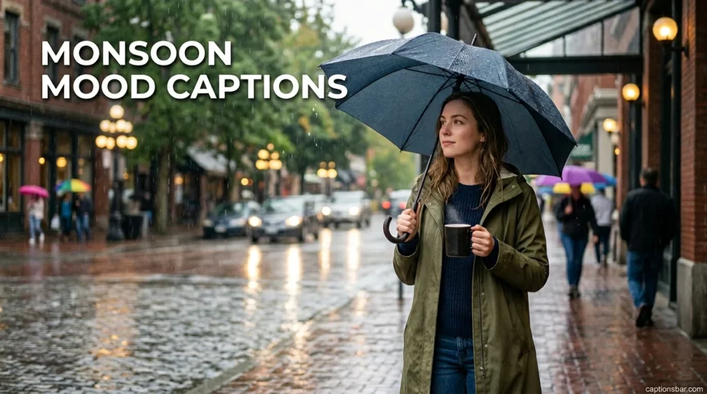 Monsoon Mood Captions