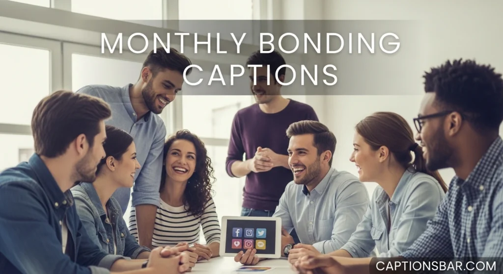 Monthly Bonding Captions