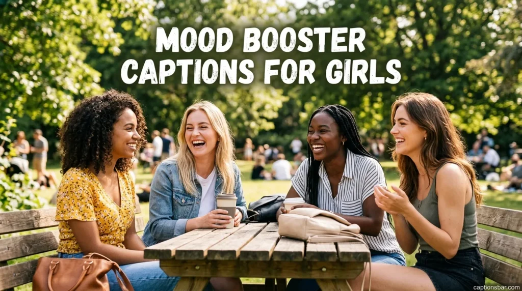 Mood Booster Captions for Girls