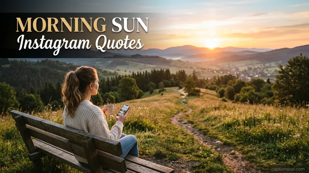 Morning Sun Instagram Quotes
