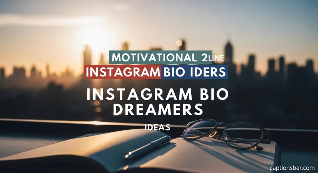 Motivational 2 Line Instagram Bio Ideas for Dreamers